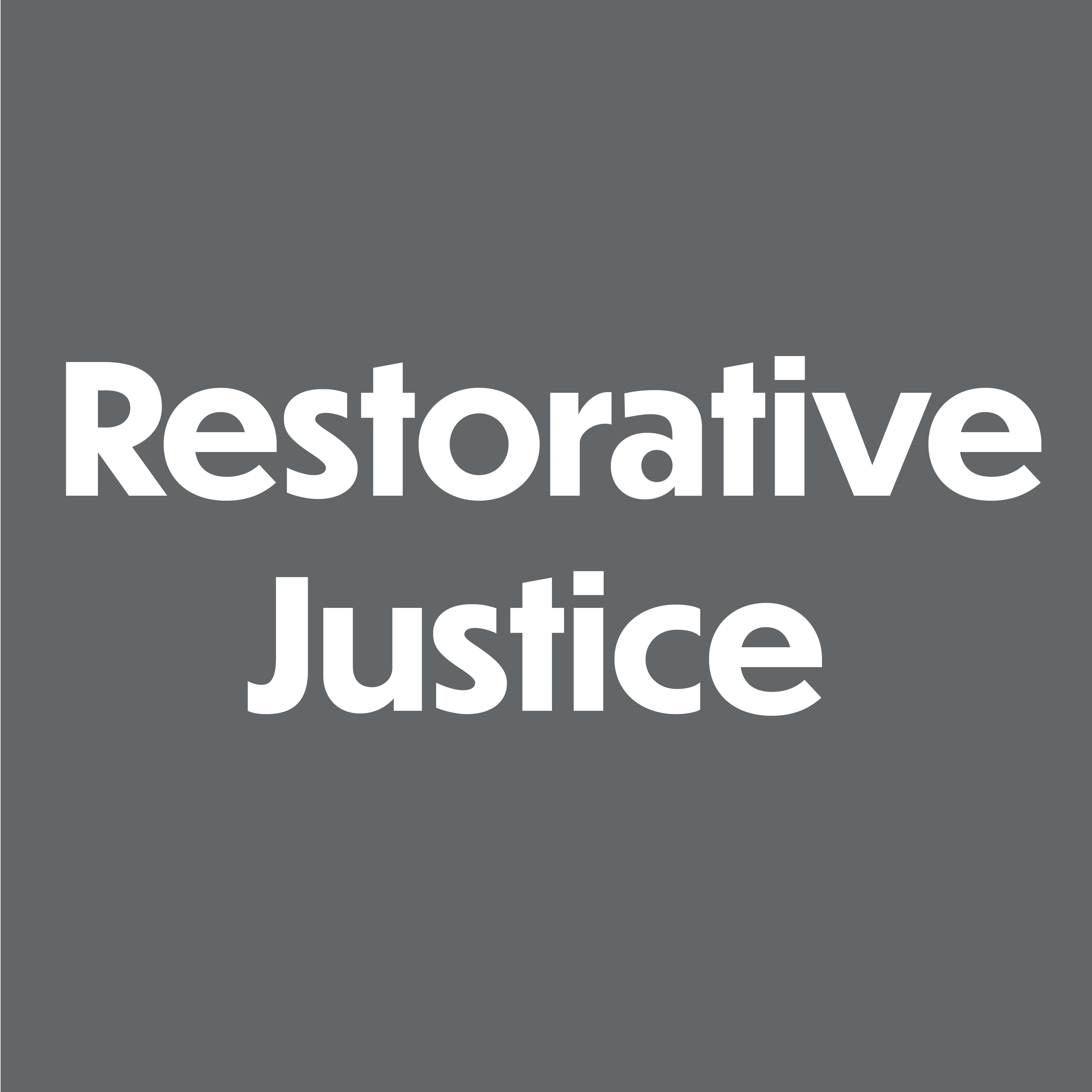 Restorative Justice